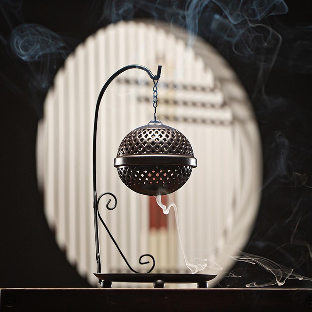 Home Fragrance Zen - 禅仏香炉 サンダルウッド吊り下げ式ホルダー ルームフレグランス 茶室 自宅 オフィス装飾用