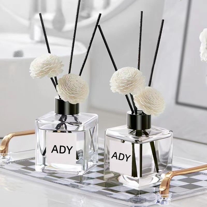Home Fragrance Set - 50ml アロマリードディフューザーオイル 家庭用 車用 芳香剤 部屋の消臭剤