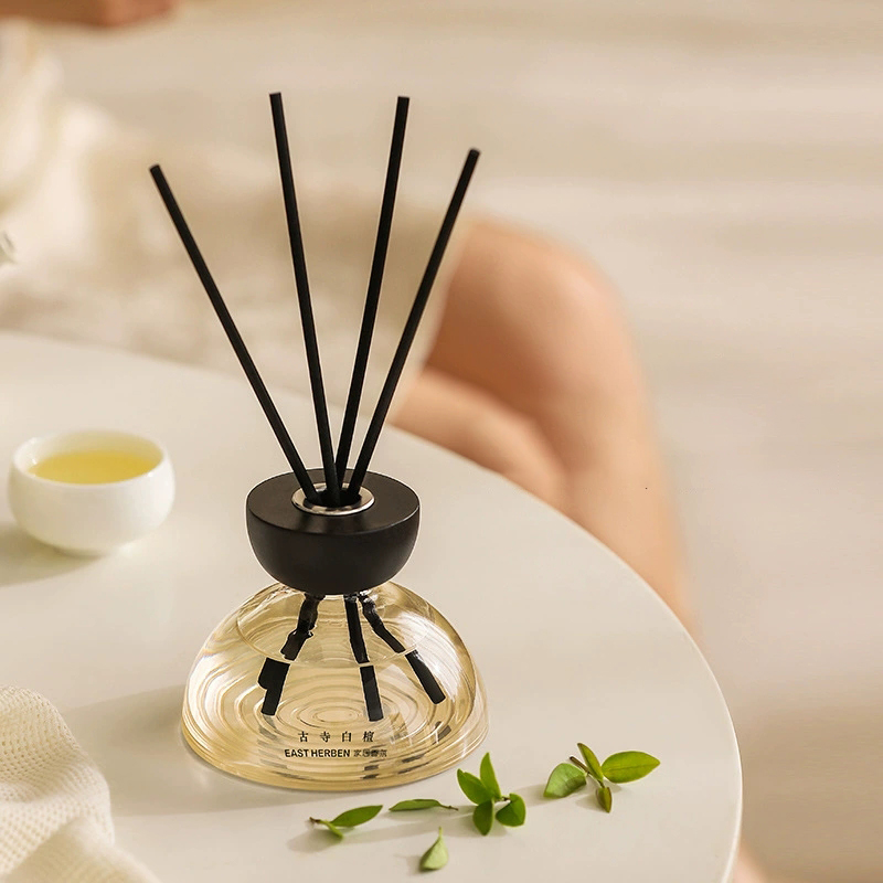 Home Fragrance Set - 200 ミリリットルリードディフューザーボトルエッセンシャルオイルクチナシジャスミンディフューザーセットホテルホームアロマセラピー芳香剤フレグランスオイル