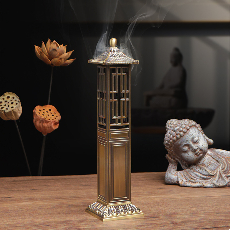Home Fragrance Zen - 縦型香炉,白檀,21cmラインホルダー,室内装飾品