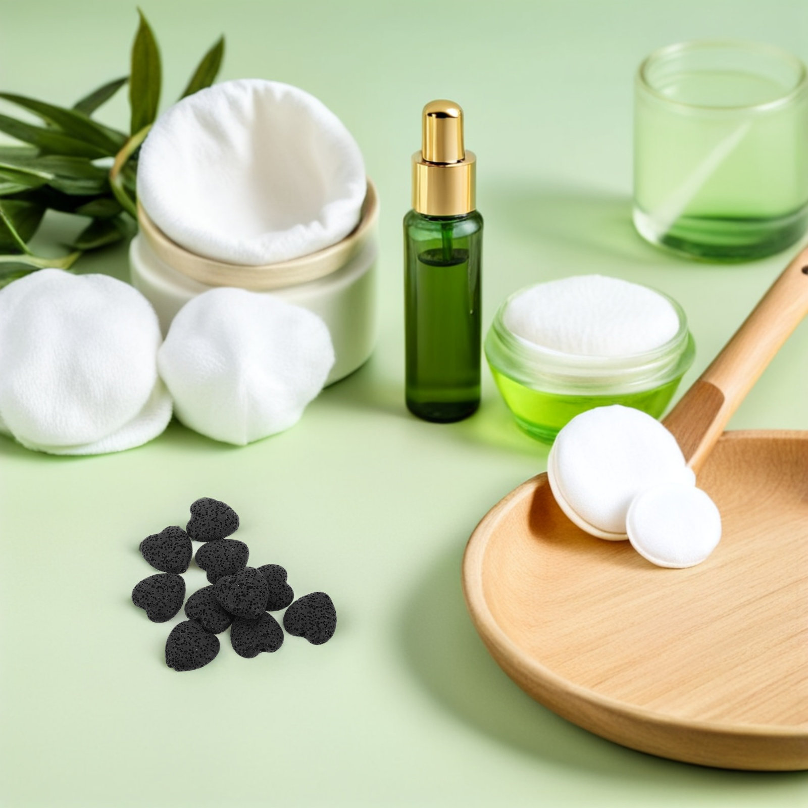 20個入り ハート型火山溶岩石 エッセンシャルオイルディフュ - Fragrance In Home のレビューと価格