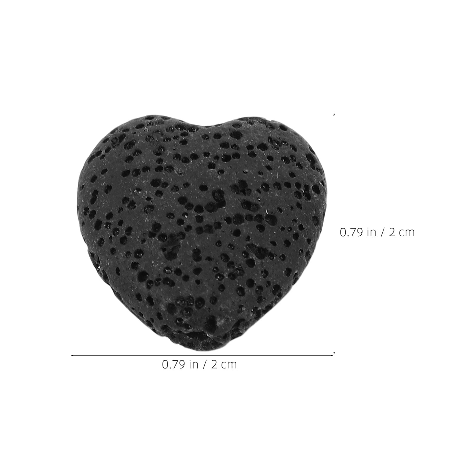 20個入り ハート型火山溶岩石 エッセンシャルオイルディフュ - Fragrance In Home のレビューと価格