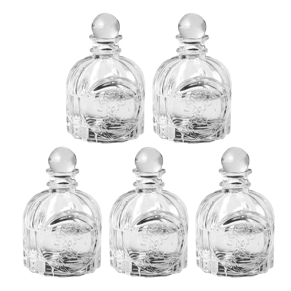 5 セットのフレグランスボトル透明フレンチスタイル香水ディフ - Fragrance In Home のレビューと価格
