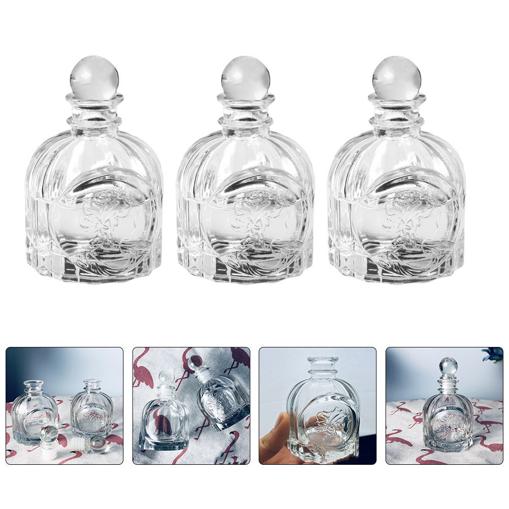 5 セットのフレグランスボトル透明フレンチスタイル香水ディフ - Fragrance In Home のレビューと価格