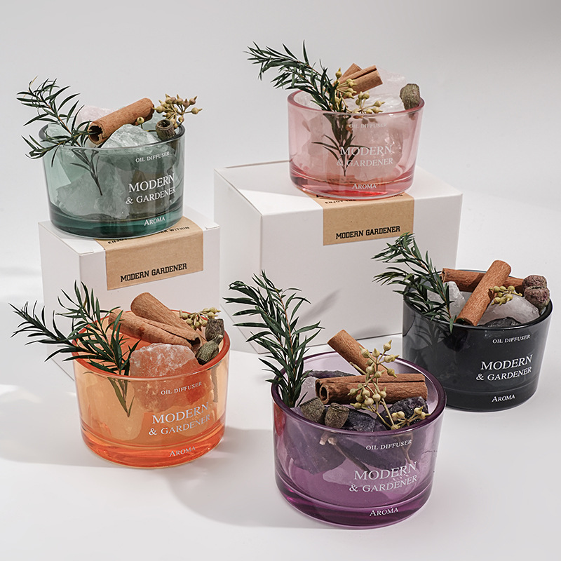 家庭用火を使わないクリスタルアロマセラピーオーナメントセット - Home Fragrance Set のレビューと価格