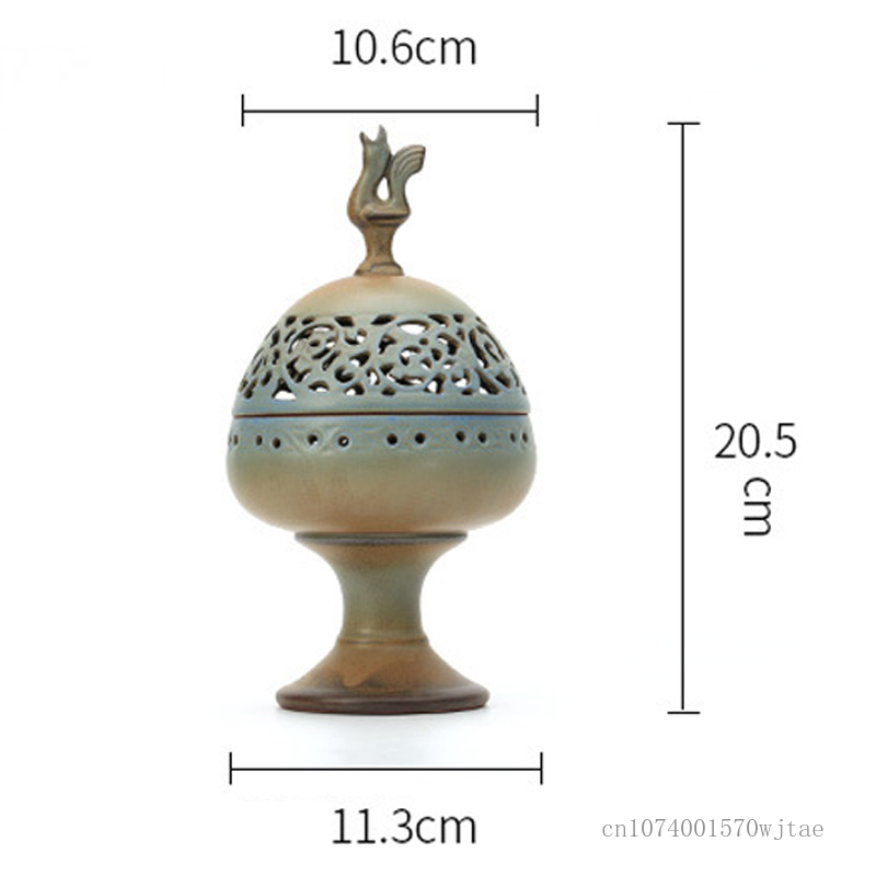 クリエイティブな香炉 セラミックアロマラック、屋内禅風茶道リ - Home Fragrance Zen のレビューと価格