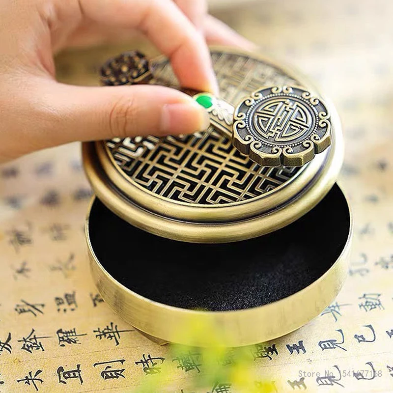 中国風の香炉、合金フレグランスストーブ、レトロな禅の装飾、ク - Home Fragrance Zen のレビューと価格