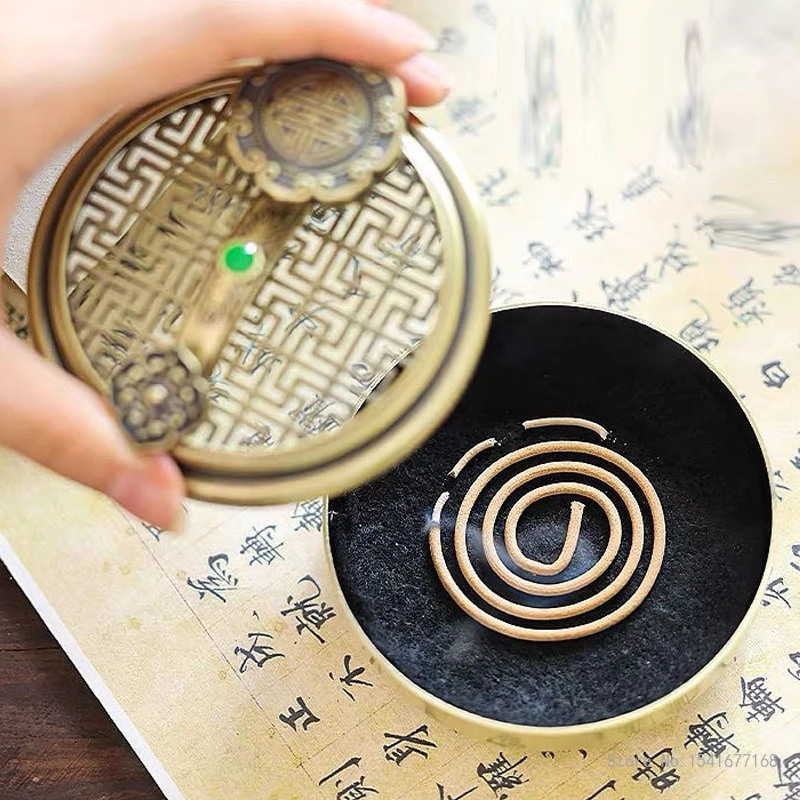 中国風の香炉、合金フレグランスストーブ、レトロな禅の装飾、ク - Home Fragrance Zen のレビューと価格