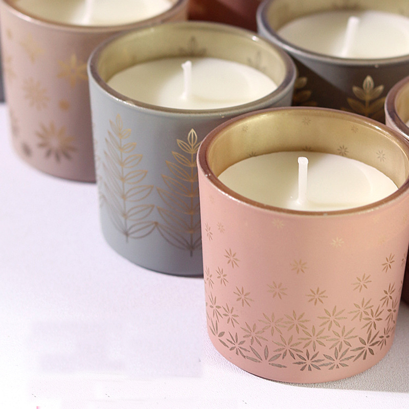 カラフルなセラミックキャンドル、クリエイティブなホームフレグ - Home Fragrance Flowers のレビューと価格