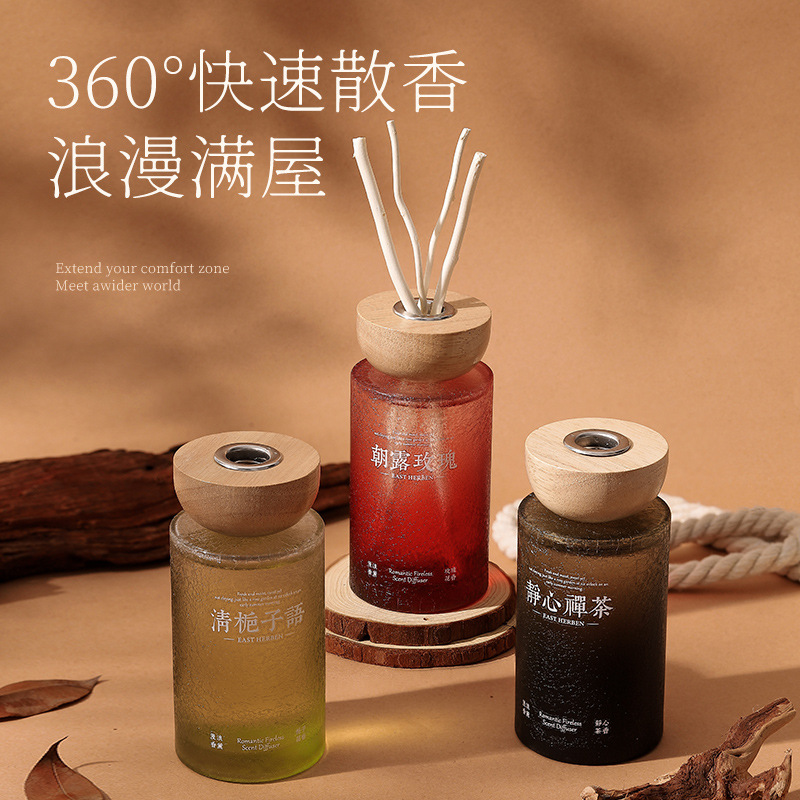 ログカバーラタンアロマセラピー、中国禅室内芳香装飾品、寝室と - Home Fragrance Zen のレビューと価格