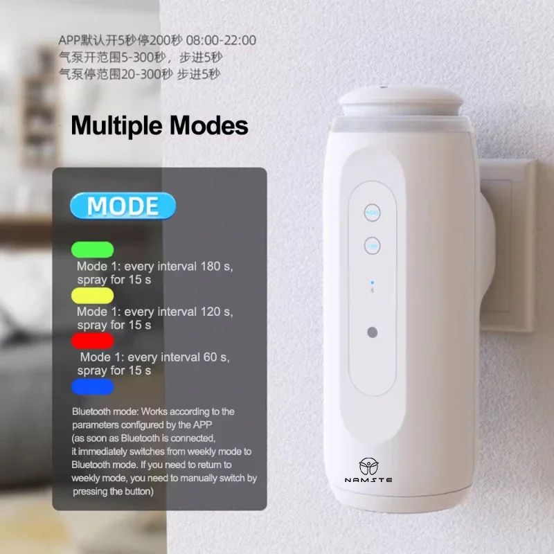 Namste-ポータブルスマートディフューザー、Blueto - Home Fragrance Flowers のレビューと価格