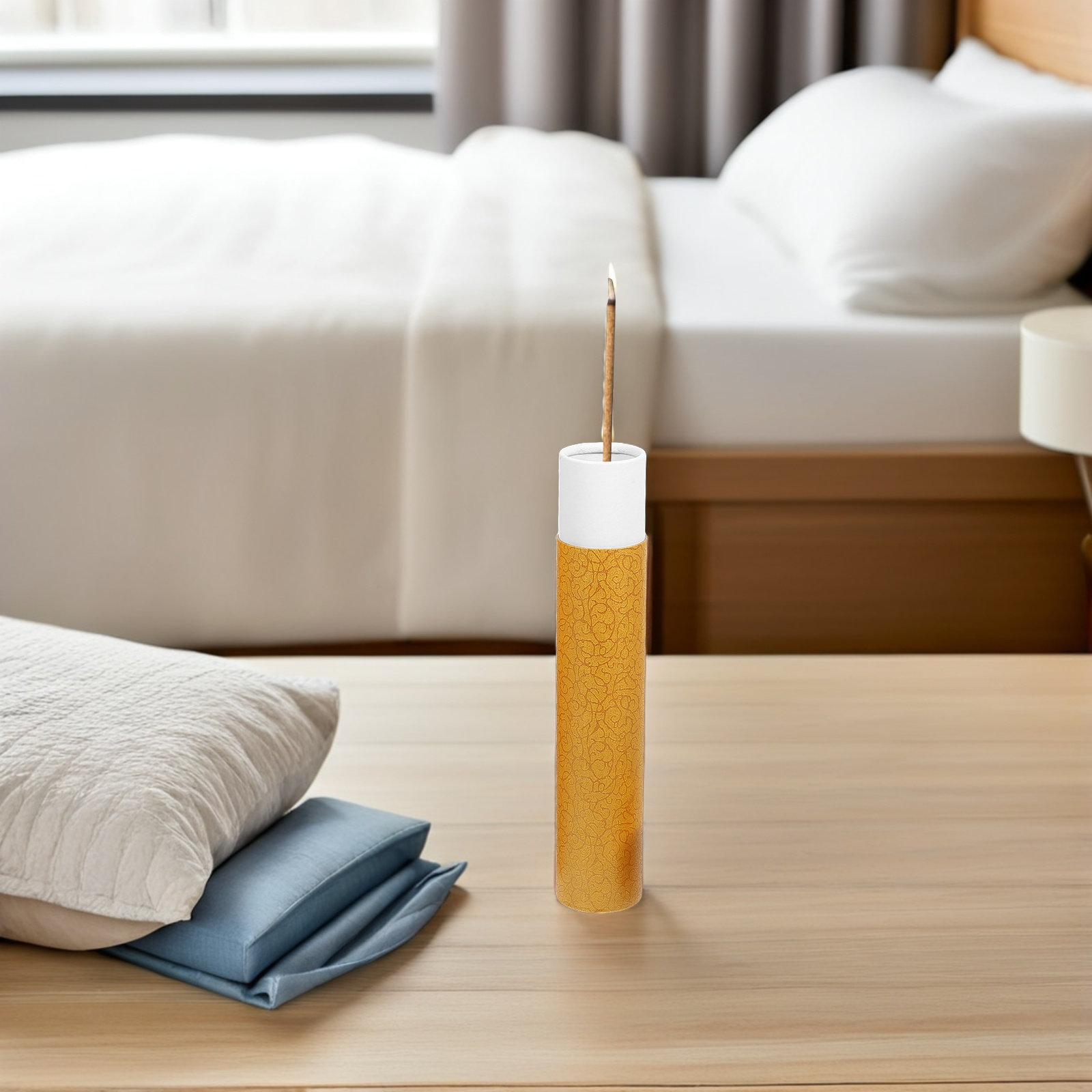 3 個の紙製線香ホルダー収納チューブ キャップ付き エレガン - Home Fragrance Zen のレビューと価格