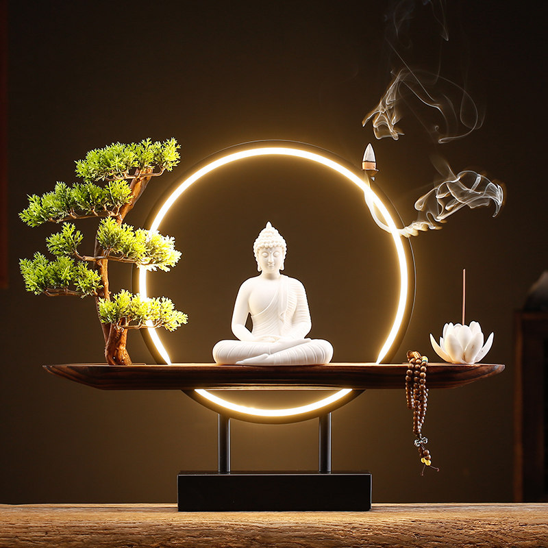 バクール香炉ホルダー仏陀香水ホームフレグランス香仏教用品禅ポ - Home Fragrance Zen のレビューと価格