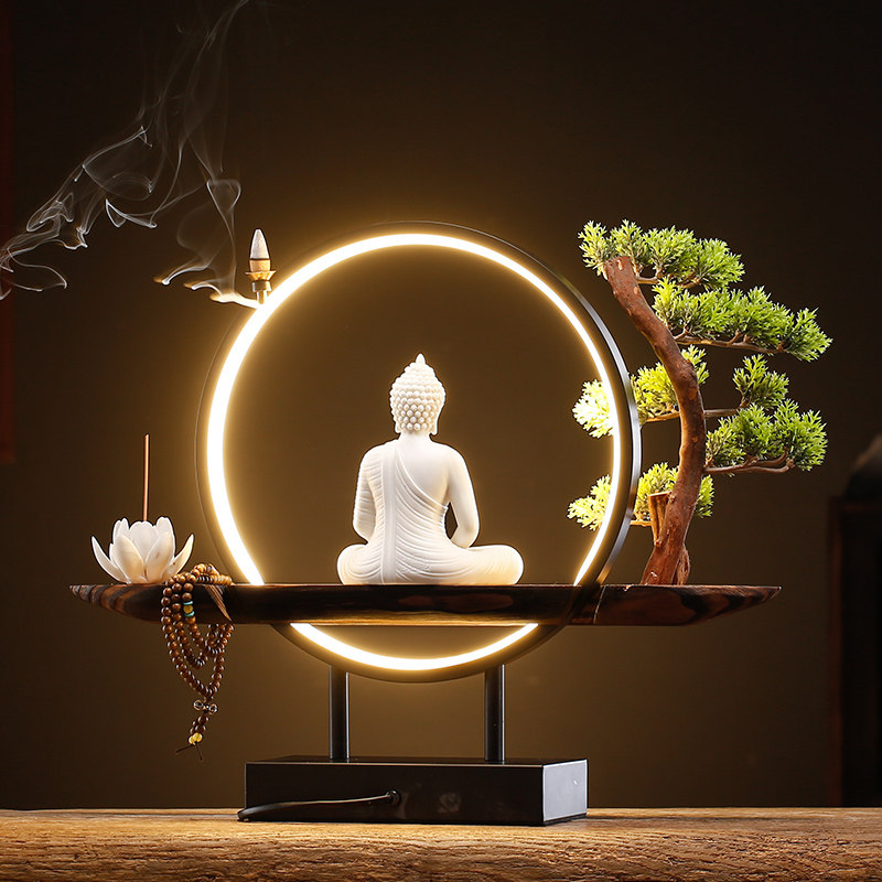 バクール香炉ホルダー仏陀香水ホームフレグランス香仏教用品禅ポ - Home Fragrance Zen のレビューと価格