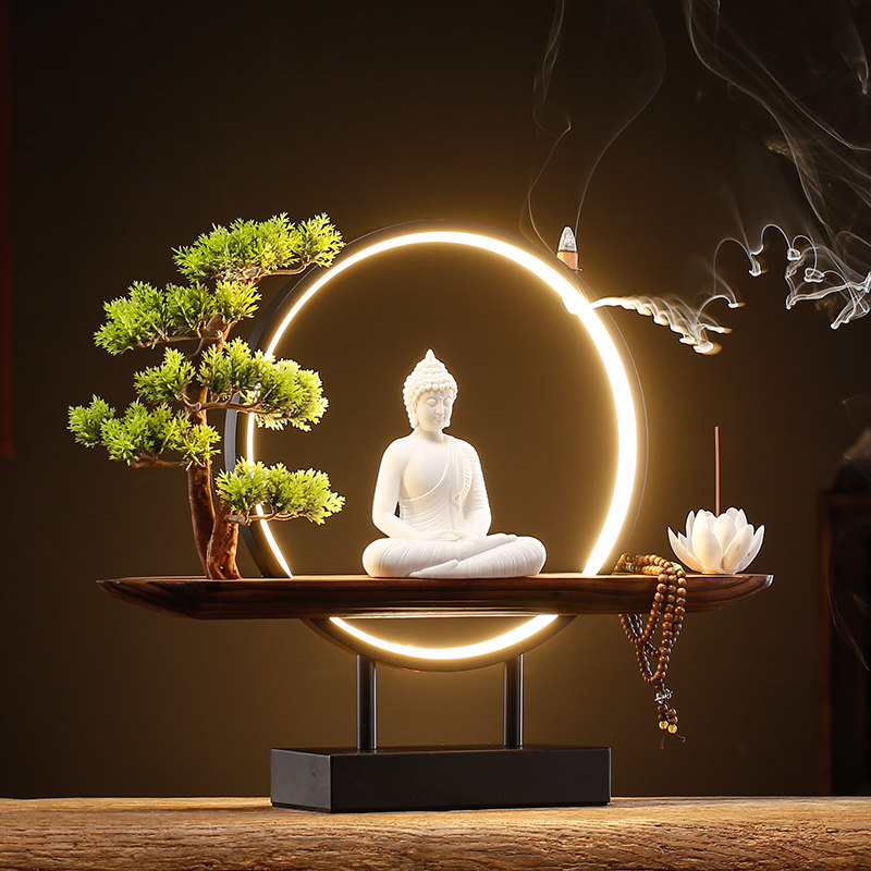 バクール香炉ホルダー仏陀香水ホームフレグランス香仏教用品禅ポ - Home Fragrance Zen のレビューと価格