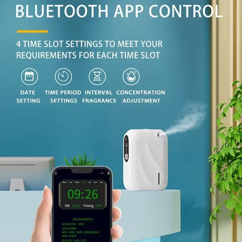壁掛け式プロフェッショナルアロマディフューザー、Blueto - Home Fragrance Manufacturers のレビューと価格