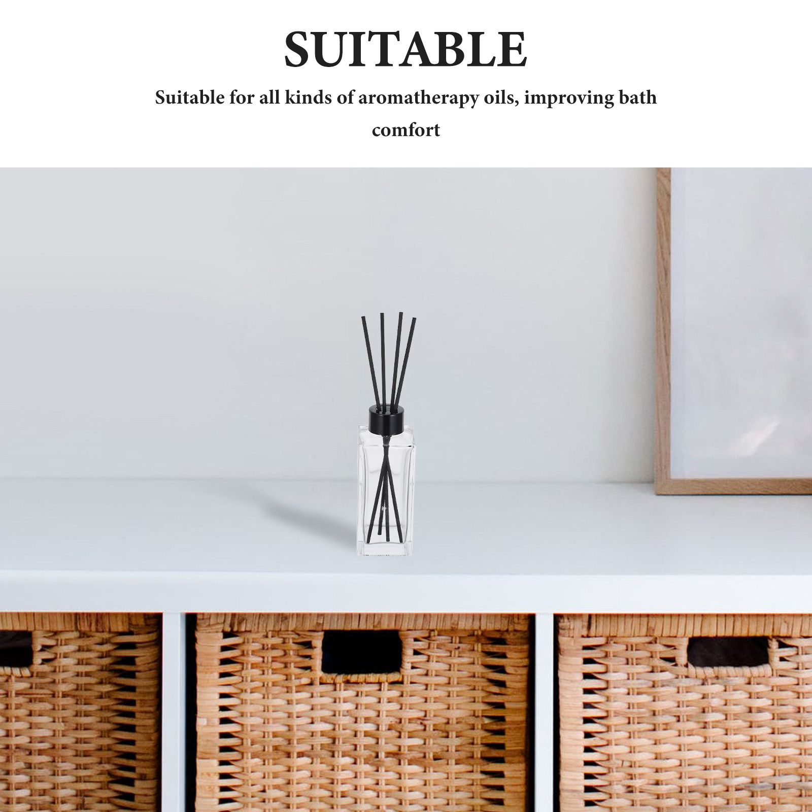 4 セットバスルームフレグランスディフューザーリード小型ミニ - Fragrance In Home のレビューと価格